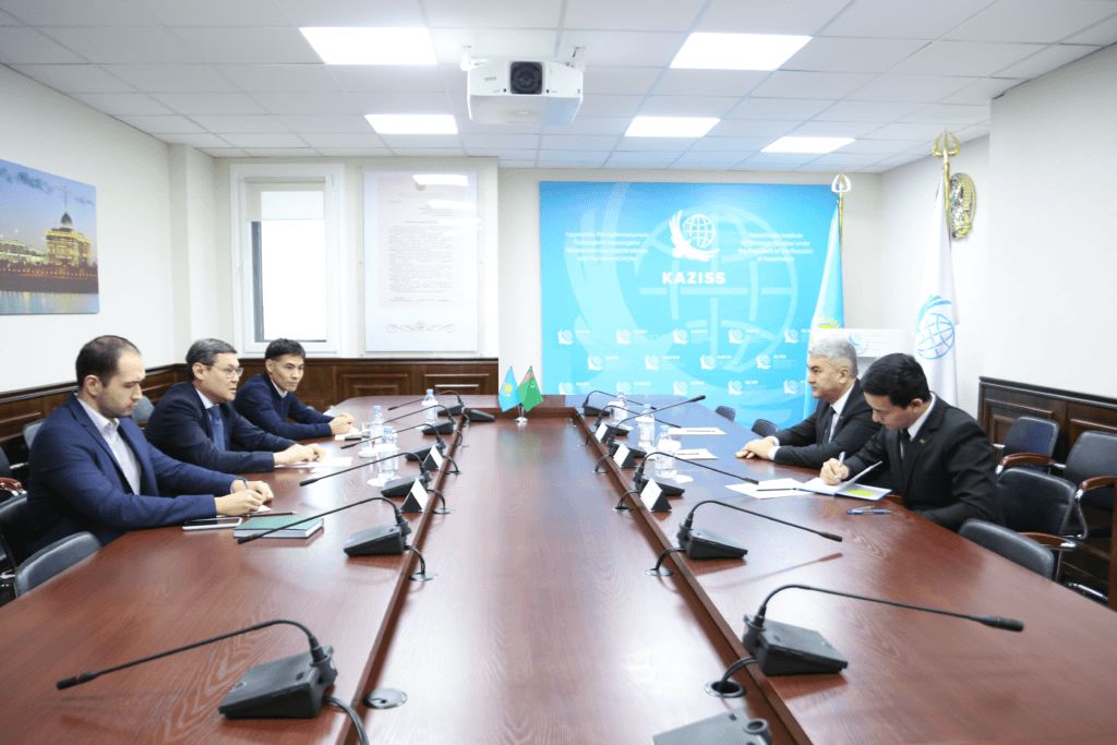 Yerkin Tukumov met with the Ambassador of Turkmenistan - KAZAKHSTAN ...