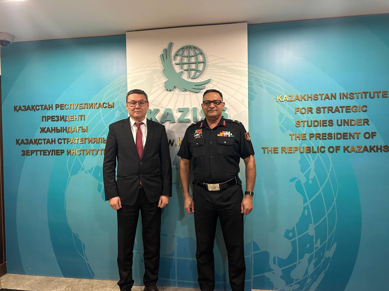 KazISS hosted a delegation from India - KAZAKHSTAN INSTITUTE FOR ...