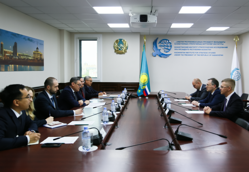 The meeting of the Kazakhstan Institute for Strategic Studies under the President of the Republic of Kazakhstan and representatives of the Russian Ministry of Foreign Affairs