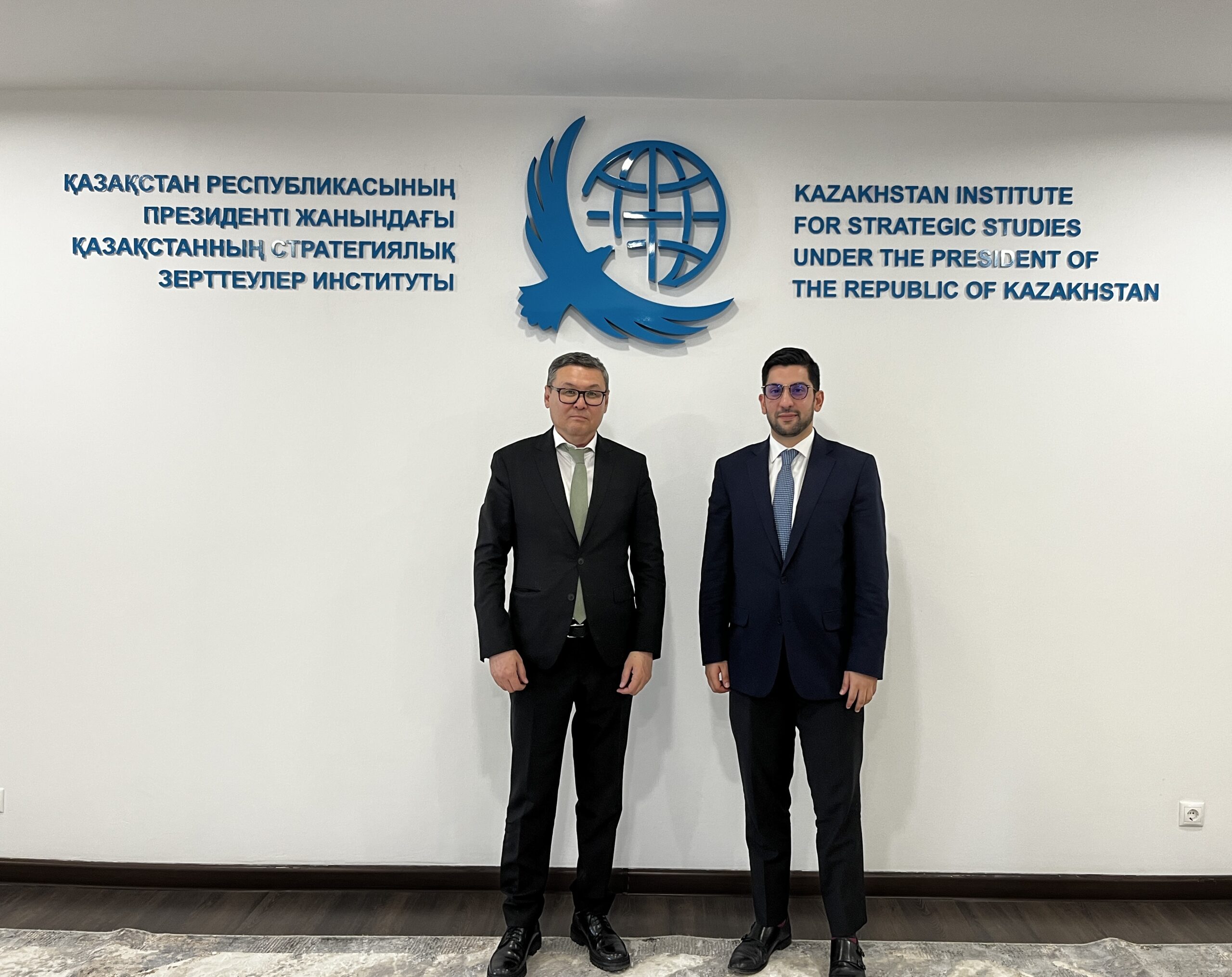 KazISS Hosted Meeting with Director of the Institute for Peace ...