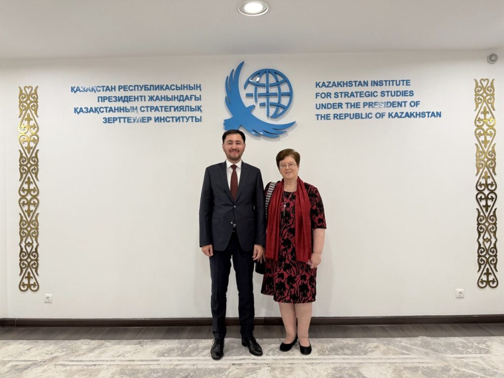 Meeting with the German Ambassador Held at KazISS